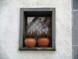 Window of a house in Hauptwil,Switzerland