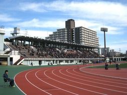 Picture of the stadium in japan