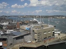 view of boston harbor