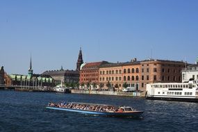 boats at port, denmark, copenhagen