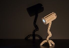 bionic lamp and its shadow