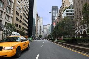 Picture of skyscrapers in Manhattan