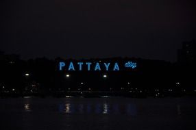 Pattaya city at night