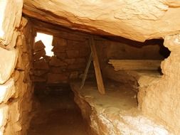 native shelter building room red