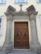 old antique door