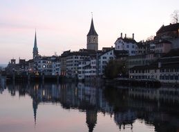 zurich limmat city