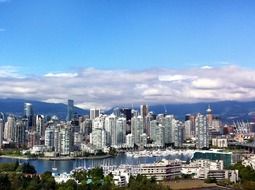 vancouver skyline , canada