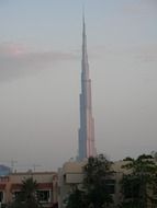 skyscraper burj khalifa in Dubai