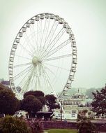 view of ferris wheel in england