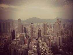 Photo of Hong Kong buildings