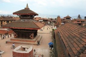 Bhaktapur- ancient Newari town to the east of Nepal