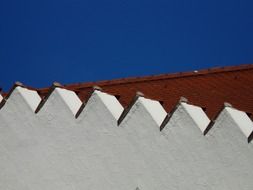 wall home roof zig zag roofing
