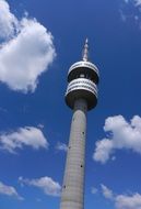 Snezhanka tv tower at sky, Bulgaria, pamporovo