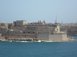 landscape of Big Fort In Malta