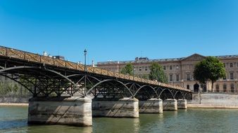 paris bridge seine river