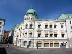 Beautiful architecture of Gothenburg city in Sweden