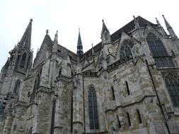 Gothic Regensburg cathedral