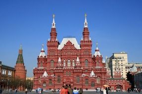 Kazan Cathedral on Red Square in Moscow