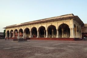 building in agra fort