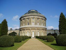 the rotunda, Italianate palace in park, uk, england, suffolk, Ickworth