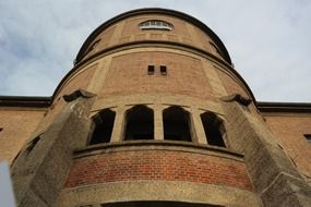 The view from the bottom of the tower in the Church of St. Paul