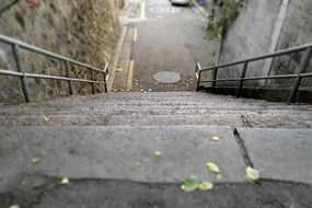 stone sreet stair