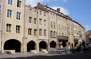 buildings downtown in the Moselle