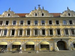 Picture of facade in Würzburg