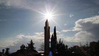 Mosque in old town in Antalya