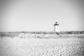 beautiful lighthouse tower