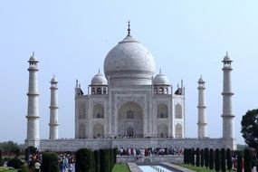Taj Mahal monument Unesco