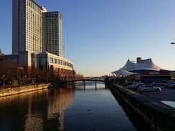 inner harbor in Baltimore, United States