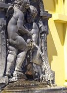 fountain with statue of two boys