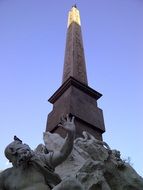 statue rome italy