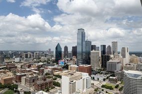 downtown of Dallas, United States