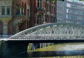 bridge over Elbe, hamburg