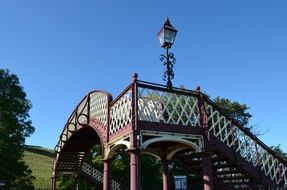 Victorian railway train station