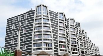 building facade in zaandam