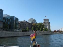 Berlin view from the river