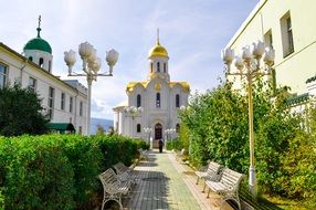 orthodox chapel in Mongolia