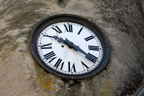 clock with roman numerals