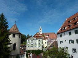 Roofs of meersburg city