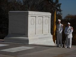 grave of the Unknown soldier, arlington national cemetery