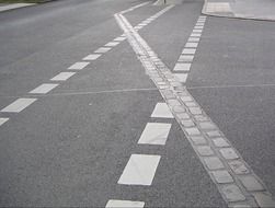 road marking sign