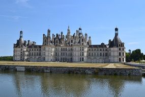 Ch&acirc;teau de Chambord -one of the castles of the Loire