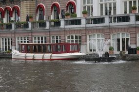 channel in Amestradam, Netherlands