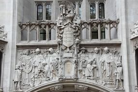 facade of Westminster Abbey cathedral