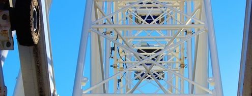 part of the Ferris wheel design in Cape Town, South Africa