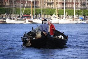 older men on a boat in stockholm