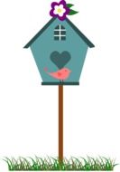 Clipart of birdhouse